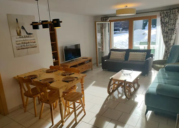 Apartmán Au Pied De La Telecabine, Saastalcards